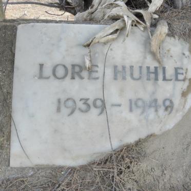 HUHLE Lore 1939-1949