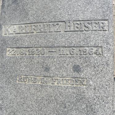 HEISER Karlfritz 1920-1964