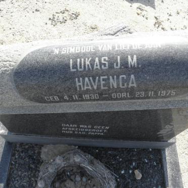 HAVENGA Lukas J.M. 1930-1975