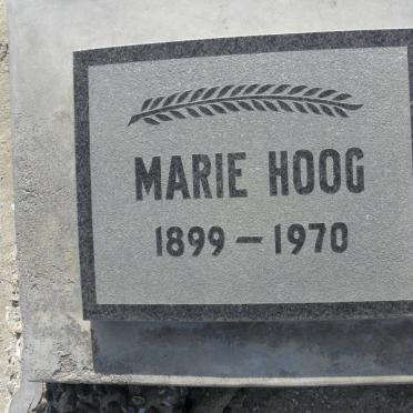 HOOG Marie 1899-1970