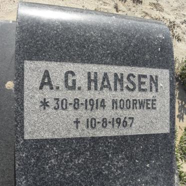 HANSEN A.G. 1914-1967