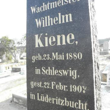 KIENE Wilhelm 1880-1907