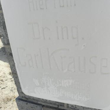 KRAUSE Carl 1884-1919