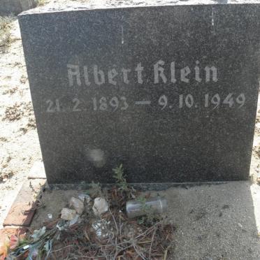 KLEIN Albert 1893-1949