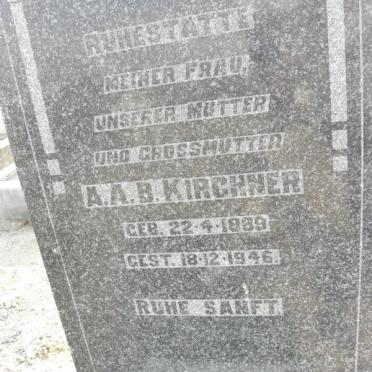 KIRCHNER A.A.B. 1889-1946