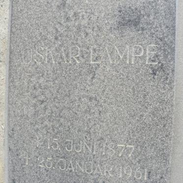 LAMPE Oskar 1877-1961