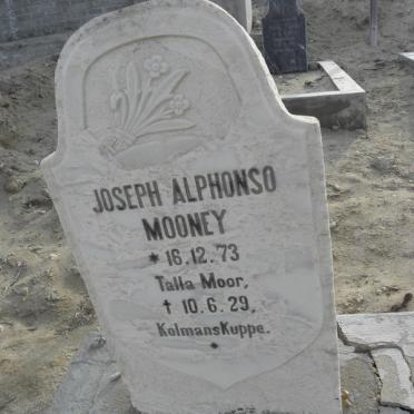 MOONEY Joseph Alphonso 1873-1929