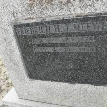 MEEWES Friedrich H.J. 1879:1954