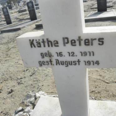PETERS Kathe 1911-1914 