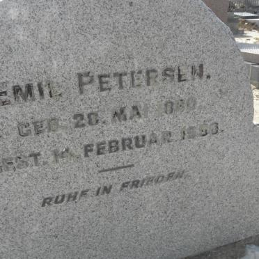 PETERSEN Emil 1860-1950