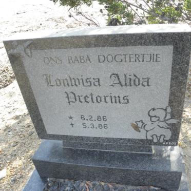 PRETORIUS Louwisa Alida 1986-1986