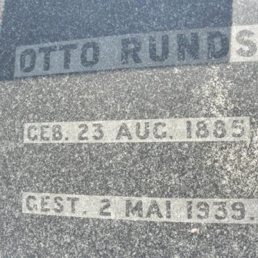 RUNDS Otto 1885-1939
