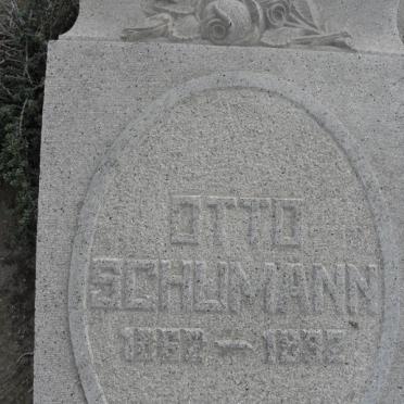 SCHUMANN Otto 1862-1932