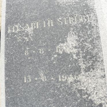 STRUBE Elisabeth 1893-1946