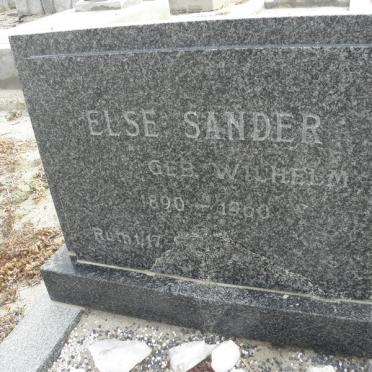 SANDER Else 1890-1960
