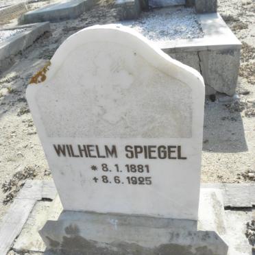 SPIEGEL Wilhelm 1881-1925