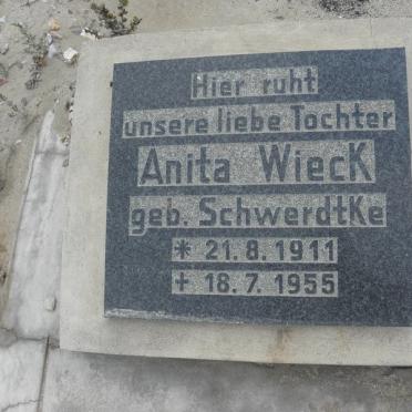 WIECK Anita nee SCHWERDTKE 1911-1955
