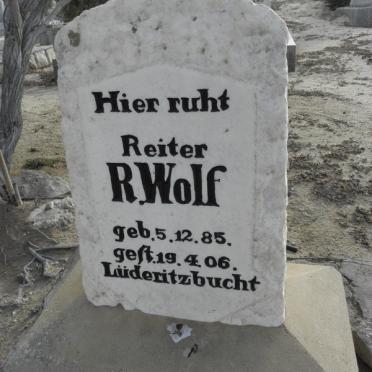 WOLF R. 1885-1906