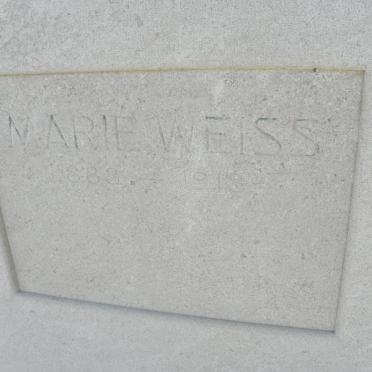 WEISS Marie 1888-1918