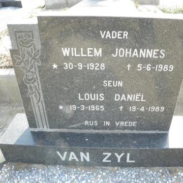 ZYL Willem Johannes, van 1928-1989 :: VAN ZYL Louis Daniel 1965-1989