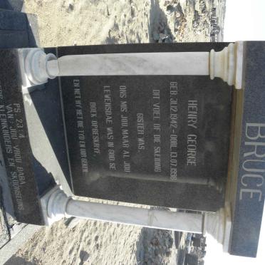 BRUCE Henry George 1942-1998