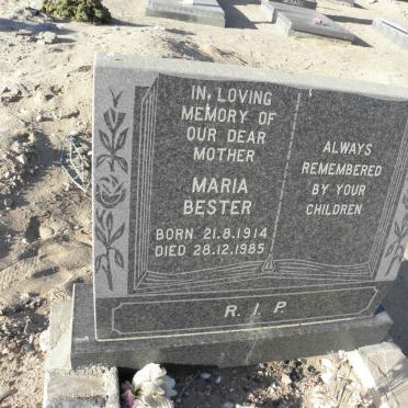 BESTER Maria 1914-1985