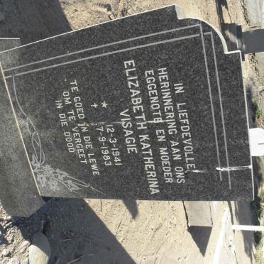 VISAGIE Elizabeth Katherina 1941-1983