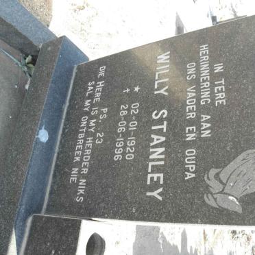 STANLEY Willy 1920-1996