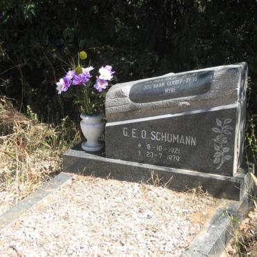 SCHUMANN G.E.O. 1921-1979