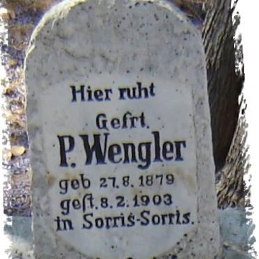 WENGLER P. 1879-1903