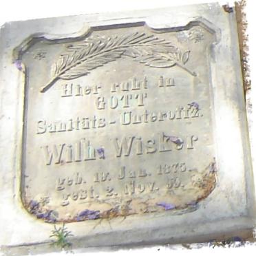 WISKER Wilh. 1875-1899