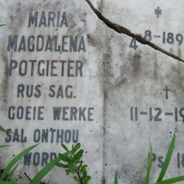 POTGIETER Maria Magdalena nee BREEDT 1892-1976