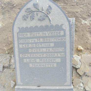 BREIYTENBCH Chris v.d. Merwe 1888-1916