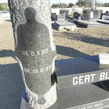 BLOM Gert 1929-1978