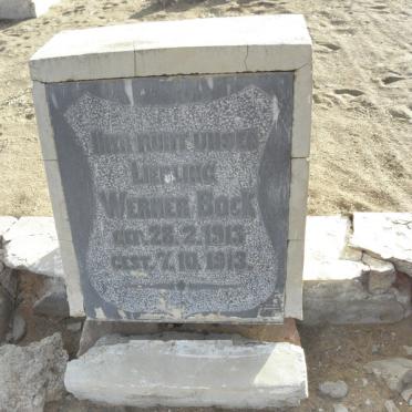 BOCK Werner 1913-1913