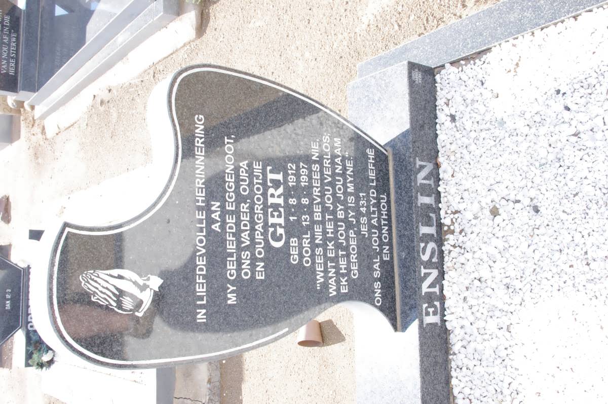 ENSLIN Gert 1912-1997