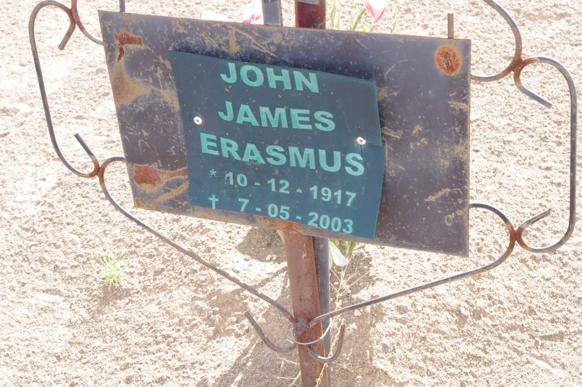 ERASMUS John James 1917-2003