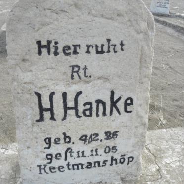 HANKE H. 1885-1905