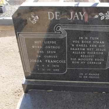 JAY Josua Francois, de 1974-1995