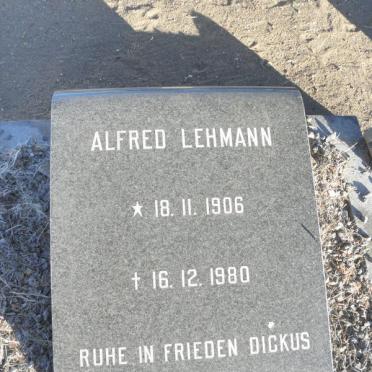 LEHMANN Alfred 1906-1980