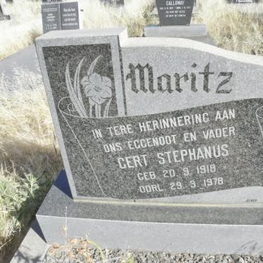 MARITZ Gert Stephanus 1918-1978