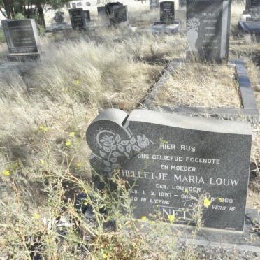 NEL Helletje Maria Louw nee LOUBSER 1897-1969