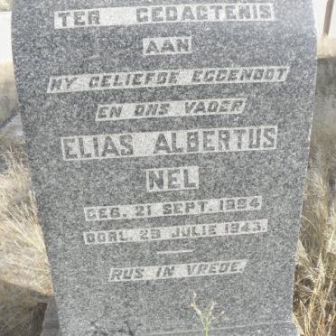 NEL Elias Albertus 1894-1943