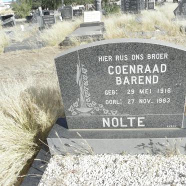 NOLTE Coenraad Barend 1916-1983