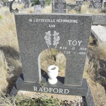 RADFORD Toy 1928-1989