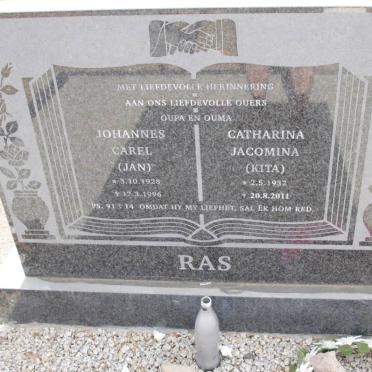RAS Johannes Carel 1928-1996 &amp; Catharina Jacomina 1932-2011