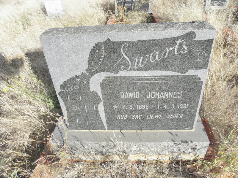SWARTS Daniel Johannes 1898-1961