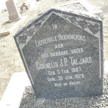 TALJARD Cornelis J.P. 1887-1929