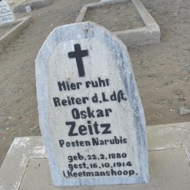 ZEITZ Oskar 1880-1914