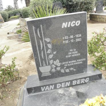 BERG Nico, van den 1934-2003